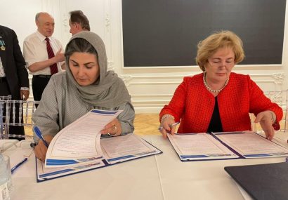 زنان بازرگان استان های آستراخان و گیلان تفاهم نامه امضا کردند