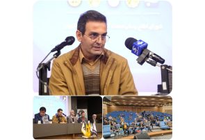 نشست خبری مدیرعامل شرکت آب منطقه‌ای قزوین با اصحاب رسانه