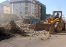 تخریب املاک تملک شده با هدف بازگشایی محور خیابان سعدی به سرگل