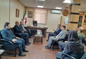 دیدار عضو شورای اسلامی شهر رشت با سرپرست بهزیستی گیلان