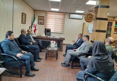 دیدار عضو شورای اسلامی شهر رشت با سرپرست بهزیستی گیلان