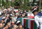 ۲۸ شهید تجاوز صهیونیستی در گیلان تشییع و تدفین شدند