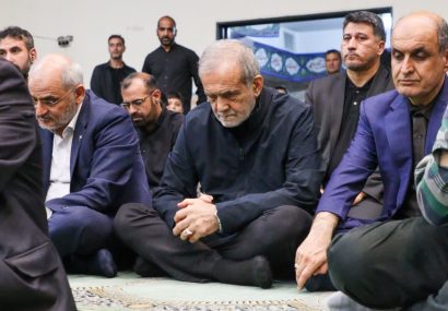 حضور رئیس‌جمهور و استاندار گیلان در مراسم گرامیداشت شهدای گیلانی جنگ تحمیلی ۱۲ روزه