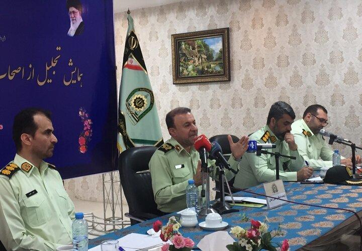 تأمین امنیت، بدون همراهی رسانه‌ها ممکن نیست | یک میلیون و ۱۲۵ هزار تماس در چهار ماه با پلیس گیلان