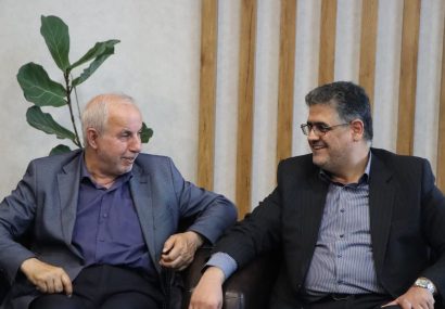 دیدار مهندس جبار کوچکی‌نژاد، نماینده مردم شهرستان‌های رشت و خمام در مجلس شورای اسلامی با مدیرکل بنیاد مسکن انقلاب اسلامی استان گیلان