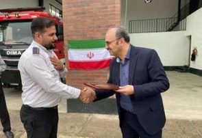 دیدار مدیرعامل شرکت شهرک های صنعتی استان گیلان با آتش نشانان شهرک صنعتی سفیدرود رشت به مناسبت روز آتش نشان/ تکریم جان فشانان خط مقدم ایمنی و امنیت صنعتی