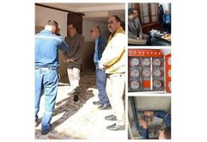 بازدید میدانی از روند تعویض کنتورهای برق مشترکین پرمصرف در امورهای چهارگانه رشت