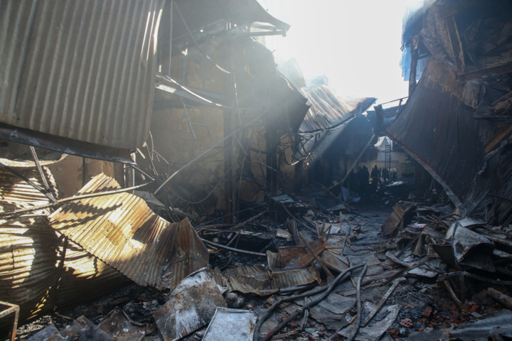 معاون استاندار گیلان: تمامی واحدهای آسیب‌دیده بازار رشت در فرآیند جبران خسارت قرار گرفتند