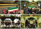 پیکر مطهر رهبر شهید انقلاب در رواق دارالذکر حرم مطهر رضوی آرام گرفت