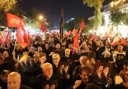 دسته عزاداری جاماندگان از پیادهراه تا گلزار شهدا؛ مدیران شهری و اعضای شورا در سوگ قائد شهید امت دسته عزاداری جاماندگان از پیادهراه تا گلزار شهدا؛ مدیران شهری و اعضای شورا در سوگ قائد شهید امت