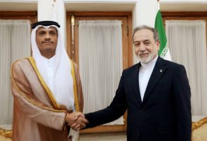 دیدار نخست‌وزیر قطر با عراقچی