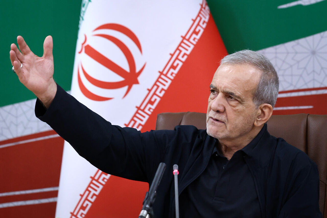 پزشکیان: بهترین زمان برای دستیابی به توافق شرایط کنونی است/از حقوق ملت کوتاه نمیآییم پزشکیان: بهترین زمان برای دستیابی به توافق شرایط کنونی است/از حقوق ملت کوتاه نمیآییم