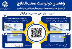 راهنمای ثبت الکترونیکی درخواست صعبالعلاج؛ گامی در مسیر تسهیل خدمات به بیماران تأمین اجتماعی گیلان راهنمای ثبت الکترونیکی درخواست صعبالعلاج؛ گامی در مسیر تسهیل خدمات به بیماران تأمین اجتماعی گیلان